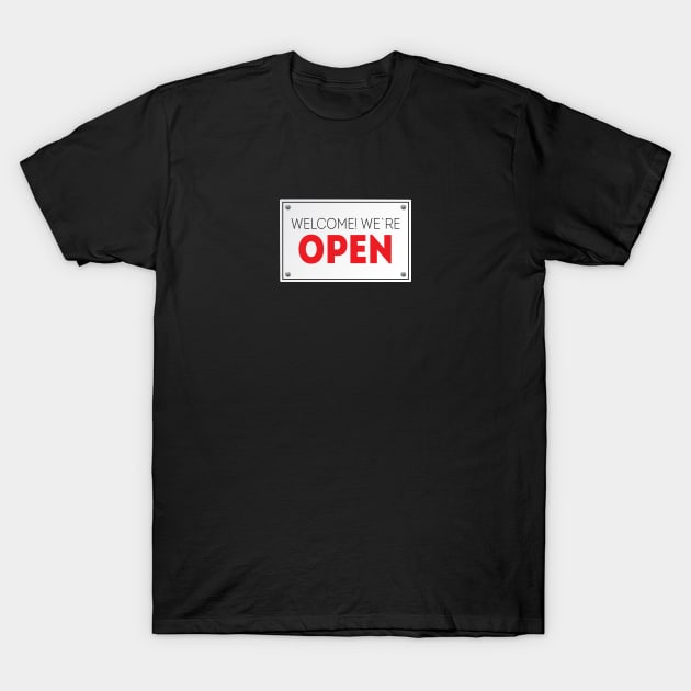 Open T-Shirt by TambuStore